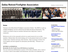 Tablet Screenshot of dallasretiredff.com